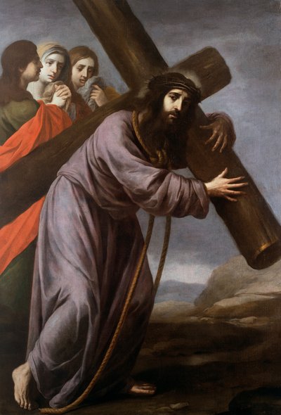 Christ Carrying His Cross by Unbekannt Unbekannt